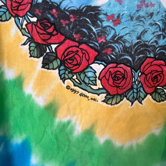 Vintage 1997 Grateful Dead Scarlet Fire Tee Shirt Mens L - Picture 3 of 14